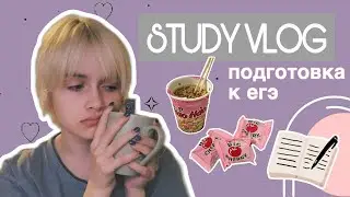 STUDY VLOG 📑 || пытаюсь учиться…