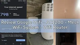 Review Google Wifi - AC1200 - Mesh WiFi System - Wifi Router - 1500 Sq Ft Coverage - 1 pack