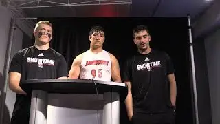 Jack Plummer, Mason Reiger & Nate Kurisky Miami Post-Game 11-18-2023