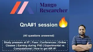 QnA#1 | All questions answered | Mango Researcher