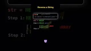 Reverse a String in JS 