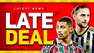LATE Transfer HIJACK! Ugarte, Rabiot, Andre Latest! Man Utd Transfer News