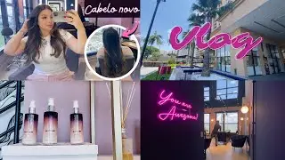 VLOG: FIM DE SEMANA | CORTEI O CABELO + BOLSA NOVA + SHOPPING E RECEITINHAS