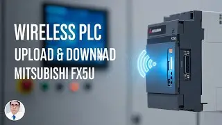 how can download and upload the program Mitsubishi plc with WIFI cable