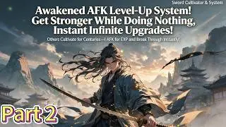 P2:Awakened AFK Level-Up System! Get Stronger While Doing Nothing, Instant Infinite Upgrades!#system