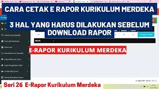 HOW TO PRINT E-REPORT CARDS FOR THE MERDEKA CURRICULUM: ENSURE THESE 3 STEPS