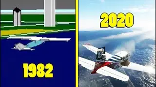 Microsoft Flight Simulator Evolution (1982 - 2021 )