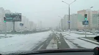 Вот и зима пришла в Витебск😯 17 ноября 2022 года