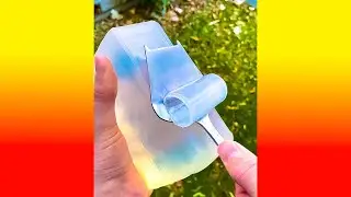 He scraped off some random thing, but it was so satisfying to watch (including a clip of satisfac...