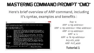 ARP command syntax and examples | DeepNet Solutions