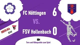 Oberliga Baden-Württemberg: FCN - FSV Hollenbach 6 : 0  (2:0) ...