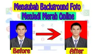 Cara Mengubah Background Foto Menjadi Merah Secara Online