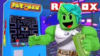 🕹️ CREO MI PROPIO LOCAL DE VIDEOJUEGOS ARCADE EN ROBLOX 🎮