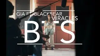 Gia &  Blackbear Miracles Music video Behind the scense