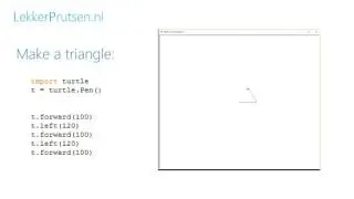 Learn how to draw with Python