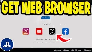 How To Get Web Browser On PS5