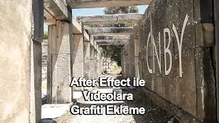 After Effect ile Videolara Yazılar Nasıl Sabitlenir ? (3d Motion Track Videos Tutorial)