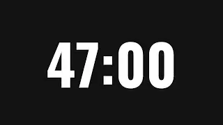47 Dakika Zamanlayıcı - 47 Minute Timer