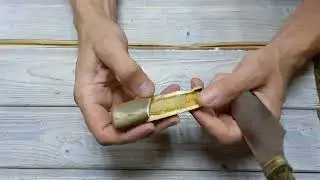Ошибка при изготовлении рукояти ножа.
