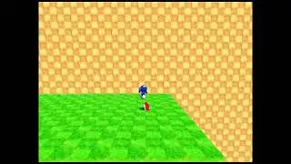 Old 3D Sonic Fan Game GM8
