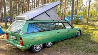 ПРО САМЫЙ БЫСТРЫЙ КЕМПЕР НА ПЛАНЕТЕ / автодом из почтового ситроена