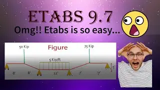How to find SFD_BMD from figure in ETABS 9.7 within 5 minutes.