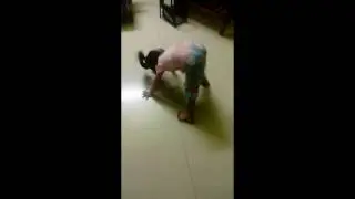 Cute baby Twerks it like Miley !!**FUNNY!!**