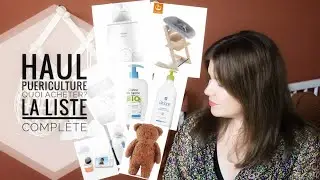 HAUL ACHATS BÉBÉ| Mes essentiels puériculture ( matériels, soins...)