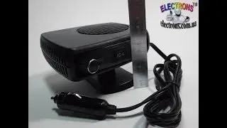 Автофен, автомобильный калорифер, обогреватель, нагреватель и вентилятор Electrons TM