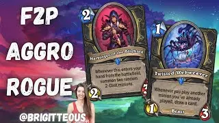 F2P Aggro Rogue 🐉 Hearthstone Emerald Dream Theorycrafting Preview Event