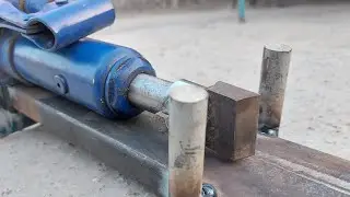 Easy way to bend metal bar and flat bar || Metal bar bender || VIP creates ||