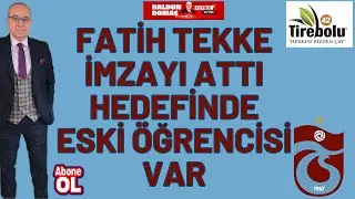 Trabzonspor'da Fatih Tekke göreve başladı, taşlar yerinden oynadı
