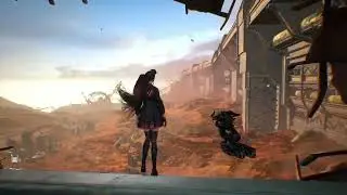 Stellar Blade: Eve’s Hair Flowing in the Wind