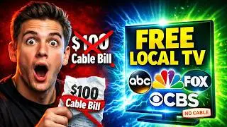 Stop Paying $100 for Cable - 3 FREE Ways to Watch Local Channels (2026)