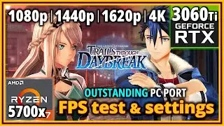 Trails through Daybreak PC - Ryzen 7 5700X & RTX 3060 Ti - FPS Test and Settings