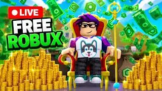 🔴FREE 100,000 ROBUX GIVEAWAY LIVE! (FREE ROBUX)