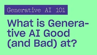 What is Generative AI Good (and Bad) At? (2024 Edition)