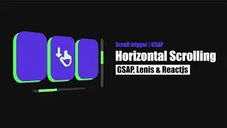 Horizontal scroll with GSAP scroll trigger in ReactJS