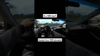 0 à 100 km/h Honda Civic 1999