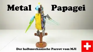 MJI - 13052 - Mechanical Parrot / Papagei halbmechanisch - Nur echt mit 21 Farben - Review