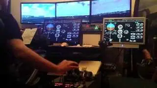 757 SImpit landing 13L KJFK