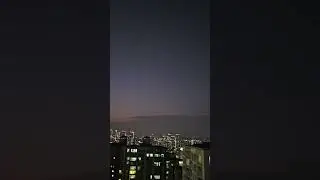 충격 그 자체!! 신기한 밤하늘 현상.. 아주 거대한 청룡이 날고 있다 (24. 9. 8 밤 7시 32분)