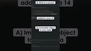 Technical interview question #4 - Record 