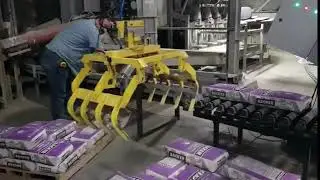 Yapı Kimyasalları Torba Paletleme Robotu | ANKEBUT 45 Turan Makina Kimya