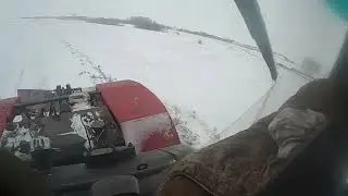 Рабочие будни по чистки дорог на К-742пр и Автогрейдер ДЗ-98В.