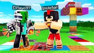 Minecraft but EVERYTHING I TOUCH BECOMES RANDOM 😂❓ INVICTOR