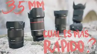 🚴‍♂️ [RESULTADOS] Sony 35 1.8 VS Samyang 35 1.4 VS Sony Zeiss 35 1.4 VS Sigma 35 1.2 (II)