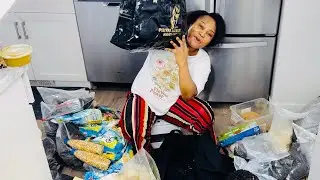 UNBOX WITH ME FOOD STUFF FROM NIGERIA WORTH $2000 IS IT WORTH IT| UNEDITED VIDEO