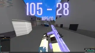 Going 105 - 28 With The Mp5/10 ( Phantom Forces )