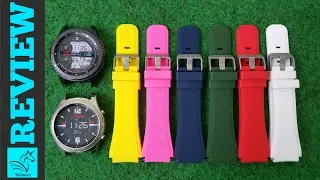 Samsung Gear S3 Silicone Watch Bands Review! (HD)